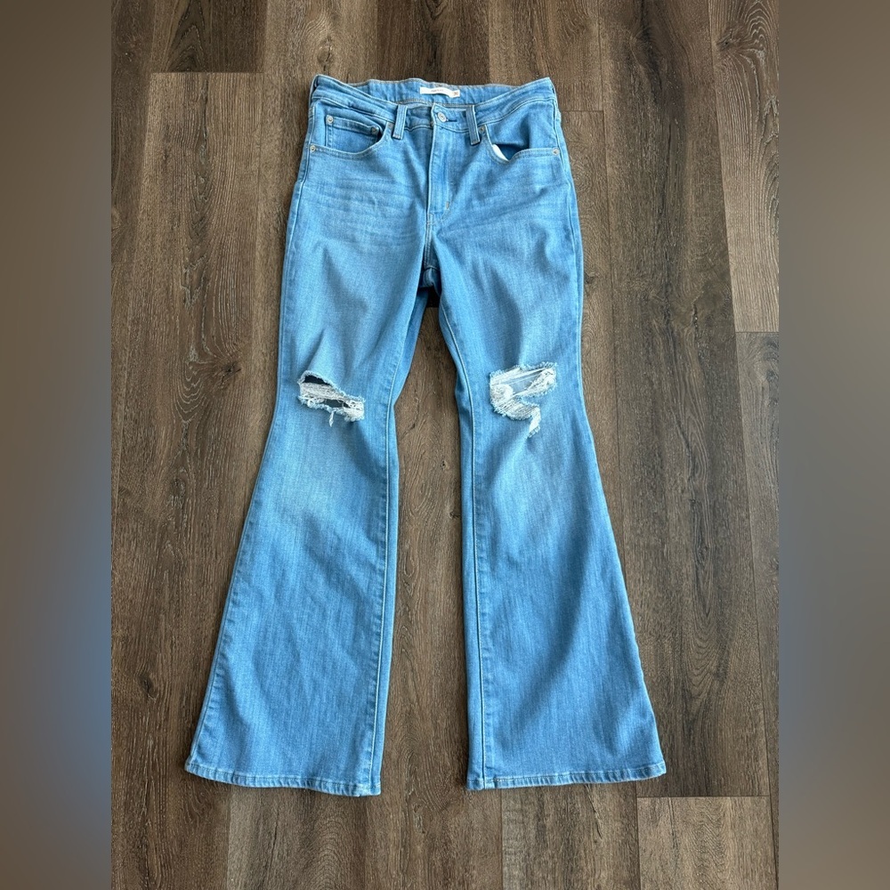 Womens 726 Flare Levi Jeans